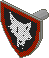 Wappenschild mit Wolfsbanden-Logo